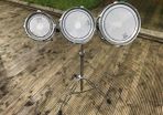 Original Remo Chrome Roto-Toms