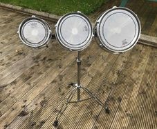 Original Remo Chrome Roto-Toms