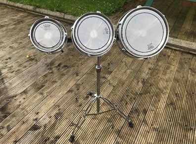 Original Remo Chrome Roto-Toms