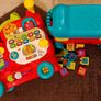 VTech Baby 4-in-1 Alphabet Train Ride On Red Image 4