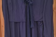 Navy dress with matching jacket