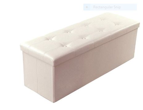 BRAND NEW Storage Benches Foldable Stool with Storage Space Home Sofa