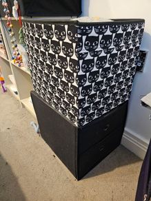 Fabric storage cubes