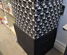 Fabric storage cubes