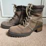 Khaki ankle boots Image 3