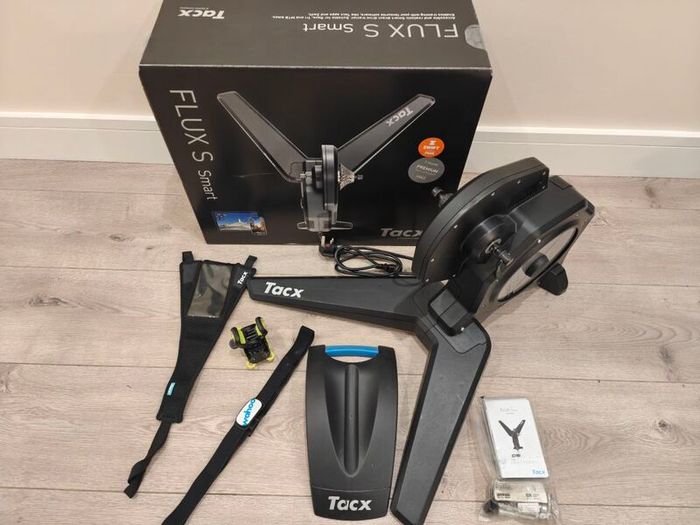 Tacx Flux S + Accessories for Sale