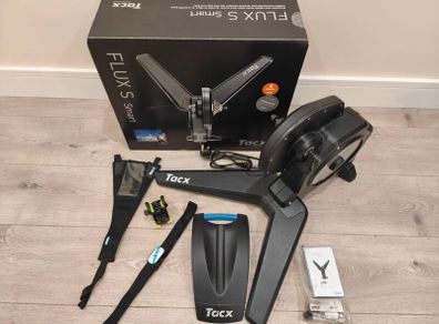 Tacx Flux S + Accessories for Sale