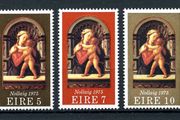 Ireland 1975 Scott # 382-384 Christmas - Mint Never Hinged