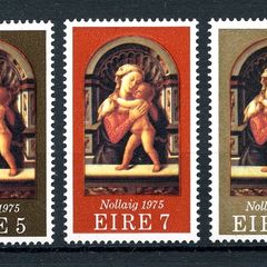 Ireland 1975 Scott # 382-384 Christmas - Mint Never Hinged