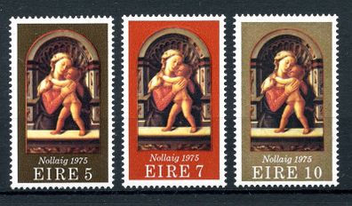 Ireland 1975 Scott # 382-384 Christmas - Mint Never Hinged