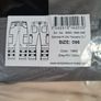 Snickers 6900 Service Hi Vis Trousers Cl1 Grey Yellow Size W 33 L 30 Brand New Image 3