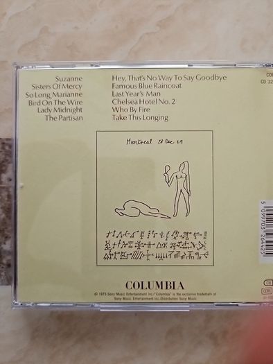Leonard Cohen CD  - Greatest Hits
