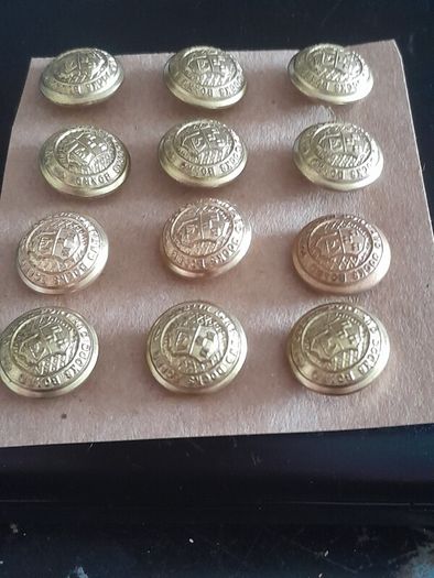 old Dublin port dock  buttons