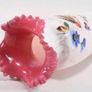 Antique handmade opaline glass vase Image 6