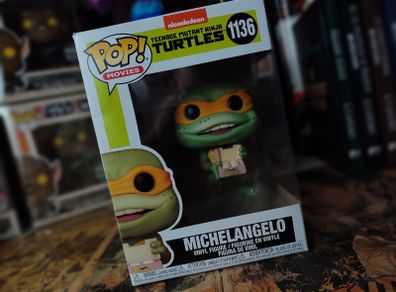 Michelangelo ! Funko POP Vinyl Figure ! TMNT ! Teenage Mutant Ninja Turtles ! 2021 ! Funko Movies !