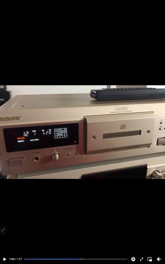 Sonys legendary Audiophile Quality Giant Killer XA20ES CD Player Champagne gold edition check the reviews on this its absolutely outstanding piece of Japanese Hifi Gold