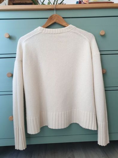 Allsaints Wool +cashmere Knitted Jumper Size Medium