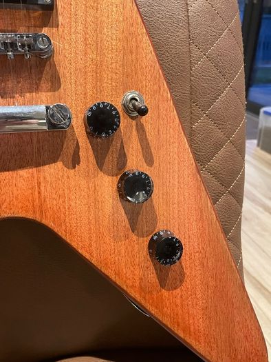 Custom made Gibson style flying v