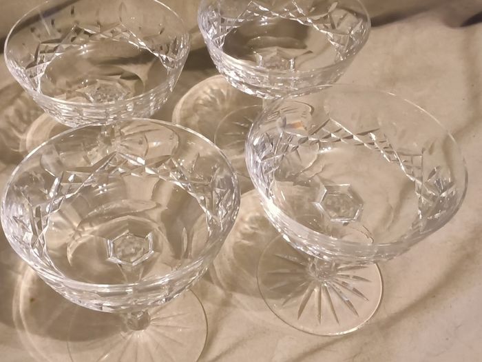 Waterford crystal champagne coupe's / sherbert glasses