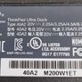 Thinkpad Ultra Dock 40A2 with 180W Power Supply! Image 4