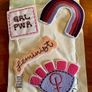girl power ironing patches Image 2