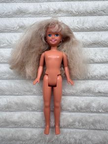 Mattel 1991 Barbie's Barbie Little Sister Stacie Doll Mattel approx. 19 cm. Used Please see photos