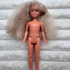 Mattel 1991 Barbie's Barbie Little Sister Stacie Doll Mattel approx. 19 cm. Used Please see photos