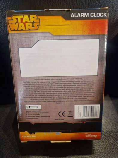 Disney Star Wars Alarm Clock