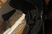 buggy with rain cover &amp; foot muffins