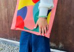 shoper bag  designer  Lolo Cafe