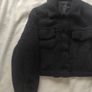 Bershka Black Teddy Fleece Jacket Size L Image 2