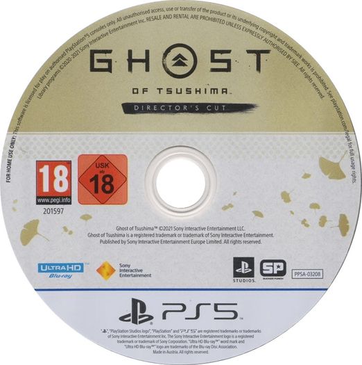Ghost of Tsushima Director's Cut - PS5 (Trade or Cash)