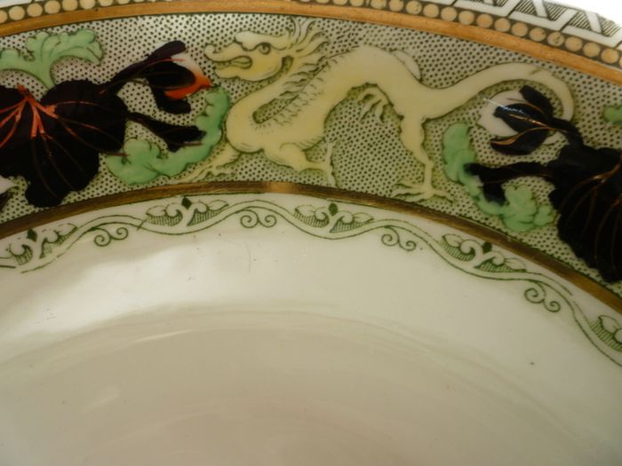 Myott Lotus Bowl Antique Circa 1920's Immaculate Large