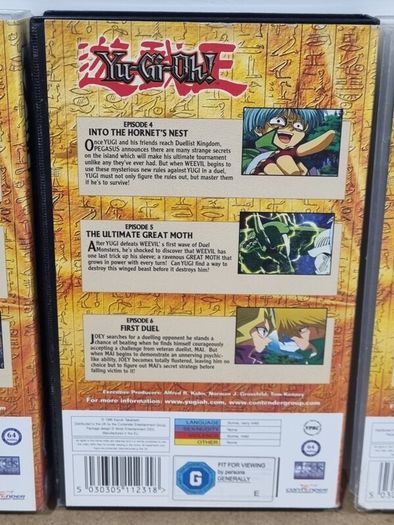 Yu Gi Oh VHS Bundle x 3