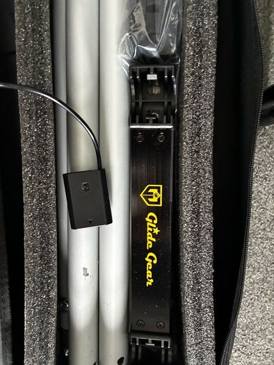 Glide gear dolly track system