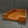 Vintage wooden tidy/ display/ paper/ letter tray Image 7