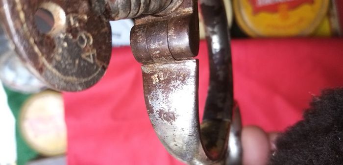 antique hand cuffs