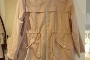 Light Pink Longline Rain Jacket (Size S, UK 10/12)