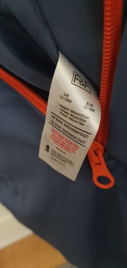 Baby Rainsuit 12-18 months