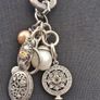 Miglio Multi Charm Swarovski Pendant Necklace Set Image 2