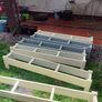 wooden raised planters Image 2