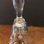 Crystalex Bohemia Glass Rose Bowl and Bell Image 10