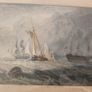 Pair 19th Century J.M.W.Turner Original G.Rowney and L.G.Long  Hand Tinted Lithographs Image 2