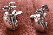Golf club cuff links
