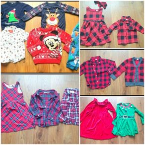 Christmas clothes 2-5 yo