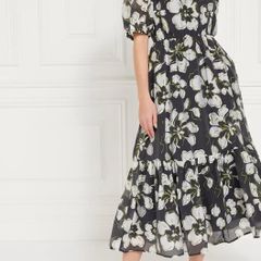 BNWT - Gallery V-Neck Floral Midi Dress UK10