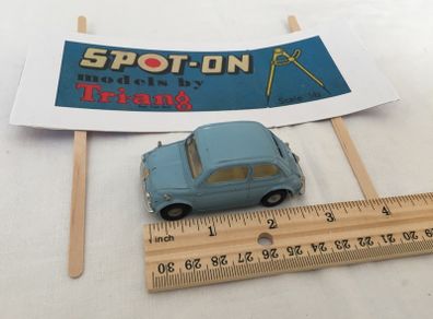 Spot On. Tri-ang. Fiat 500, model number 185. Mint condition.