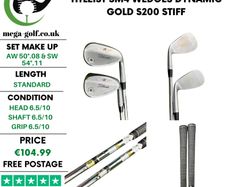 Titleist SM4 Wedges Aw 50.08 & Sw 54.11 / Dynamic Gold S200 Stiff