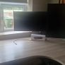 Complete Premium WFH Workstation (Electric Sit-Stand Desk, Dual Screens, Microsoft Dock & Chair) Image 2