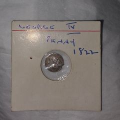 1822 george iv penny .925 Sterling. Maundy Issue